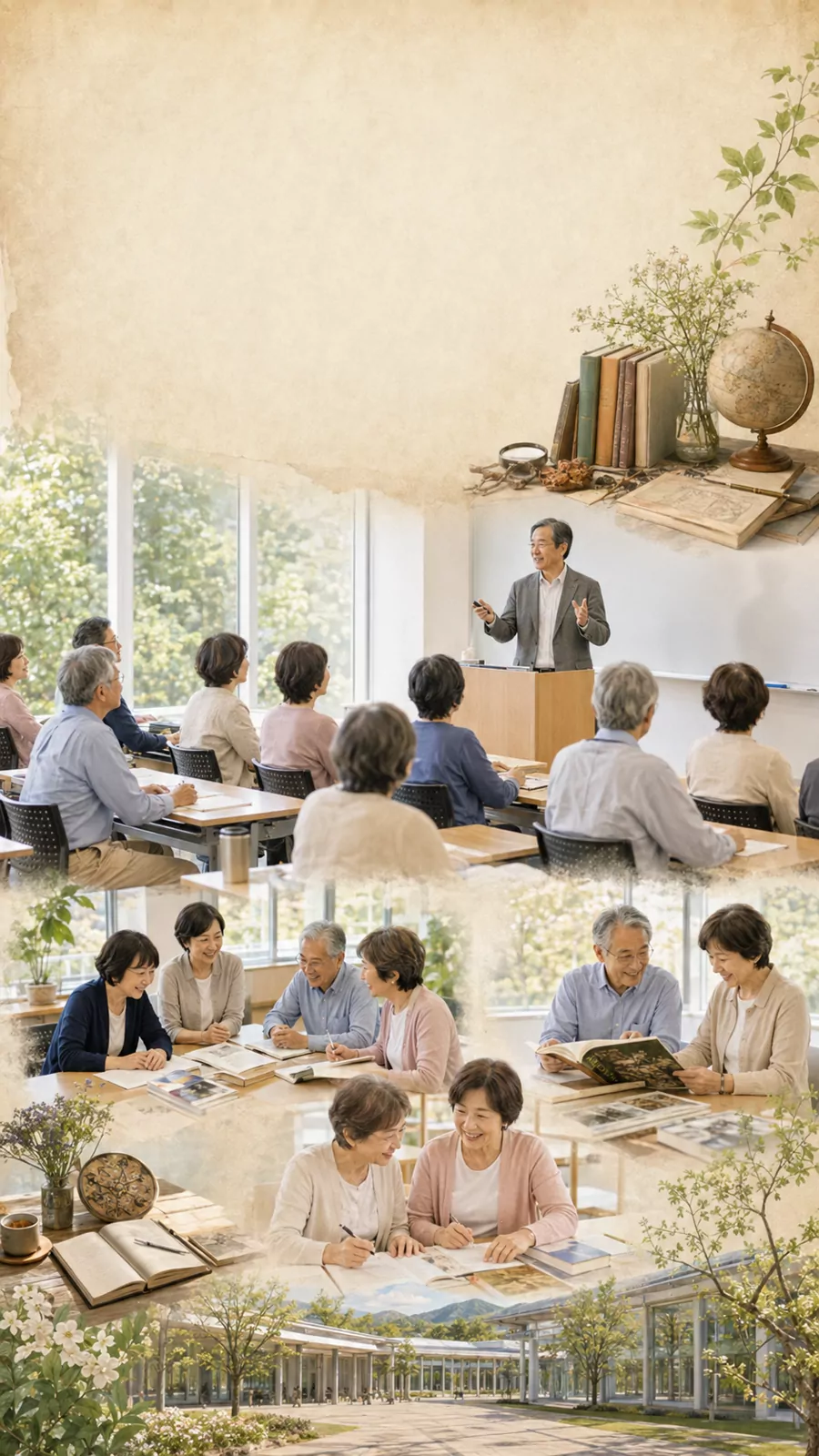 教養講座の活動のようす